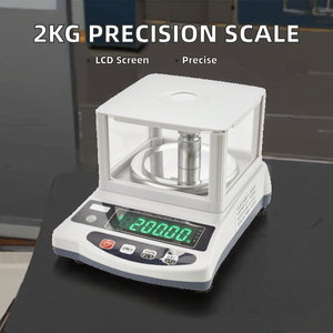 Báscula Electrónica de Laboratorio de Alta Precisión de 2 kg y 0,01 g con Pantalla LCD, Personalizable OEM, Fabricantes de Balanzas Analíticas al por Mayor - Product Image 2