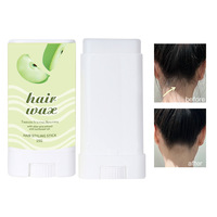 Gel Coiffant Anti-Frisottis 15g Marque Blanche pour le Contrôle des Bords, Crème Lissante Longue Durée, Pommades et Cires