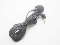 Collier Conférence Clip Tissu Mini Invisible Main Libre Haut-Parleur Microphone