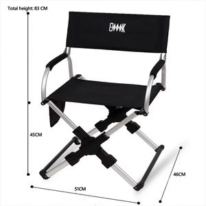 Chaise de camping d'extérieur, chaise de pêche, siège de pique-nique pour la randonnée et les voyages - Product Image 4