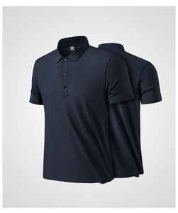 Camicie da Golf Estive da <span class=keywords><strong>Uomo</strong></span> 2026 Stile Sportivo a Maniche Corte con Bottoni Frontali, Qualità Premium, in Maglia Tinta in Filo 100% Poliestere - Product Image 6