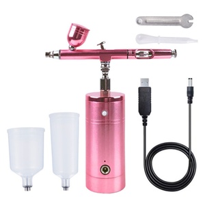 Kit de Compresor de Aerógrafo Inalámbrico Portátil, Automático, Nano Iónico, para Maquillaje, Decoración de Pasteles, Plantillas, Tatuajes y Otros Usos Artísticos - Product Image 5