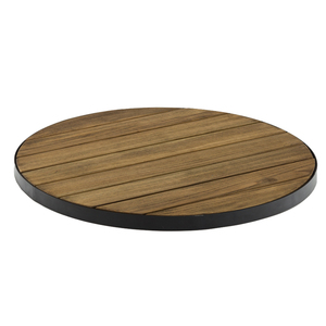 Công nghiệp vuông rắn gỗ hiện đại ngoài trời bàn ăn hàng đầu - Product Image 2