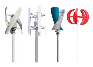 Turbine éolienne à faible puissance Luvorb 500W, turbine éolienne à axe vertical <span class=keywords><strong>de</strong></span> type H, générateur à aimants permanents, alimentation électrique - Product Image 6