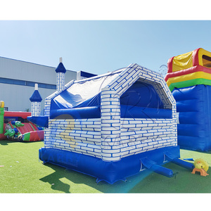 Château <span class=keywords><strong>gonflable</strong></span> commercial sur le thème du chevalier médiéval, combo <span class=keywords><strong>gonflable</strong></span> avec toboggan - Product Image 6