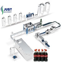 CE 1000-30000bph complet automatique en bouteille soda équipement de production d'eau