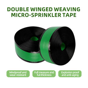 2インチ50mmダブルウィングマイクロ噴霧PE編組ホース農業灌漑システムプラスチックレインホース - Product Image 1