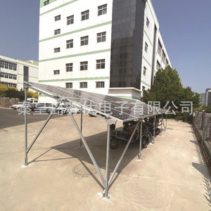 Système de carport solaire à silicium monocristallin avec contrôleur MPPT pour usage commercial et conception en prévente - Product Image 3