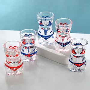 Venta al por Mayor de Vasos de Chupito Personalizados con Forma de Bikini Sexy en 3D de 2oz, Recuerdo Turístico - Product Image 3