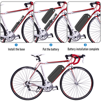 Batterie au lithium-ion Hailong 48V 20Ah 21700 pour vélo électrique, moteur de vélo électrique 750W 1000W