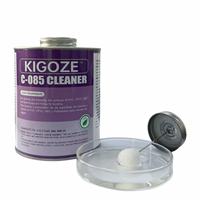 Nettoyant transparent à base de solvant KIGOZE C085 pour tuyaux, usage construction, préparation de surface pour tuyaux et raccords en PVC, CPVC, ABS, styrène