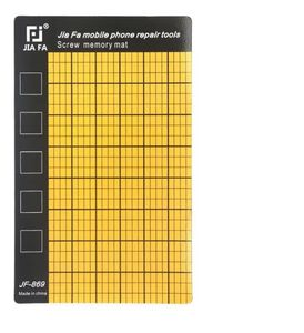 Alfombrilla de tornillo magnético de tamaño de <span class=keywords><strong>Palma</strong></span> de 145x90mm, almohadilla de trabajo de tabla de memoria para herramientas de reparación de teléfonos móviles - Product Image 2