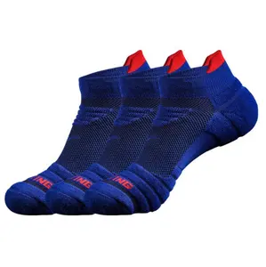 KANGYI Quick Dry Navy Blue Custom Ankle Best Mens Tube Sport Running Socks