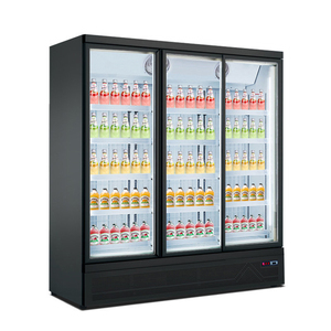 Frigorifero Congelatore Verticale a 4 Porte per Supermercato, Espositore Refrigerato per Bevande, Latte, Birra - Product Image 2