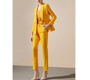 Ensemble Femme Pantalon produttore di produzione pantaloni in poliestere personalizzati tute blu <span class=keywords><strong>Navy</strong></span> S per le donne - Product Image 2