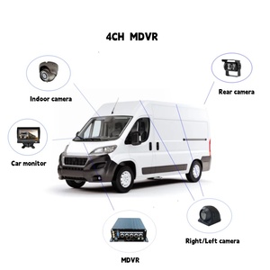 Traceur GPS 4G SeemeTech 4 canaux 1 To résistant aux intempéries avec système de surveillance de voiture DVR <span class=keywords><strong>professionnel</strong></span> HD 1080P et boîte noire - Product Image 3