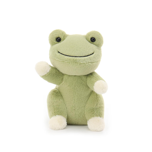 Jouets pour chiens en peluche qui couinent, imitant une grenouille à mâcher, en matériaux écologiques, vente en gros d'usine - Product Image 1