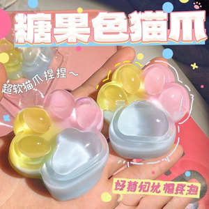 Vente directe usine en gros : Jouet anti-stress unique en TPR en forme de patte de chat, à récupération lente, cadeau idéal pour chat et hamster - Product Image 5