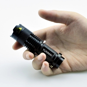 Lampe de poche tactique à lumière LED, haute qualité, puissante, Portable, pour Camping, 3 Modes d'éclairage, Zoomable, torche, lanternes, autodéfense, 2022 - Product Image 5
