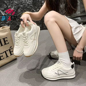Zapatillas Deportivas Casuales para Mujer, Tallas Grandes, Ligeras, Transpirables, con Suela Compuesta, Punta Redonda y Cordones, para Todas las Temporadas - Product Image 3
