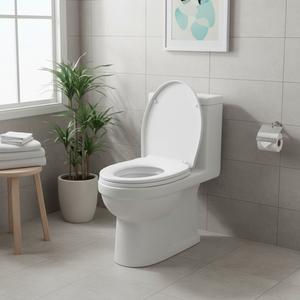 Plastica resistente e cotone coprisedile per uso domestico e commerciale facile installazione per bagni - Product Image 3