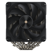 COOLLEO Etian P60TP V3 Due Tower 6 caloducs, radiateur CPU haut de gamme pour PC, refroidisseur d'air pour CPU, refroidissement CPU, LGA115X/1200/1700/1851AMD AM4/5