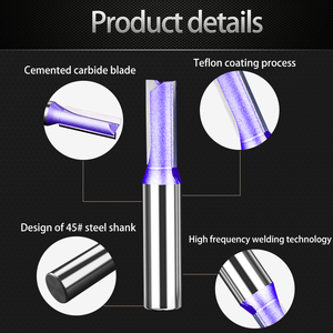 Herramientas de Corte para Madera de Metal Duro YUFU, Cuchillos Rectos de Doble Filo y Fresas, Personalizables OEM - Product Image 4