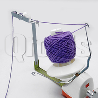 Máquina Eléctrica para Enrollar Hilo Qtools - Enrollador Automático de Bolas de Lana para Tufting, Tejido y Crochet