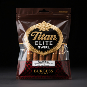 25g 30g 50g 100g túi bao bì thuốc lá có khóa kéo thuốc lá lá thuốc lá đứng lên túi - Product Image 6