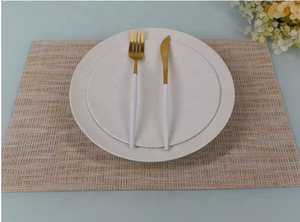 Napperons en <span class=keywords><strong>tissu</strong></span> polyester <span class=keywords><strong>enduit</strong></span> <span class=keywords><strong>de</strong></span> PVC, fabrication exquise, napperons imprimés en Pvc - Product Image 2