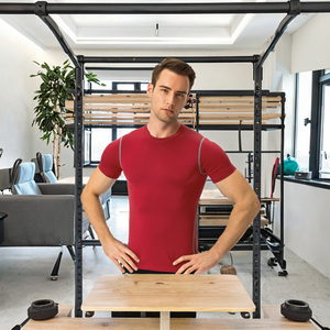 Ropa Deportiva de Baloncesto al por Mayor, Personalizada, de Marca Privada, sin Costuras, Transpirable, de Secado Rápido, Antibacteriana, de Poliéster/Algodón, para Entrenamiento Deportivo y Gimnasio - Product Image 3