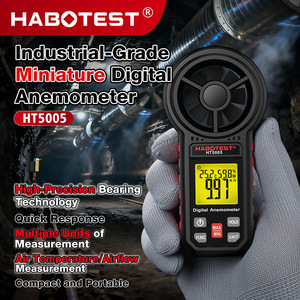 Anémomètre numérique Habotest HT5005, mesure de la vitesse du vent, de la température et de l'humidité, testeur multifonction - Product Image 2
