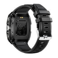 CR112 Linterna 5atm Impermeable Deporte al aire libre Smartwatch Correr Natación Monitor DE SALUD Oem Logotipo personalizado en reloj inteligente