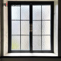 Ventanas Abatibles de Aluminio con Doble Acristalamiento, Diseño Profesional Personalizable, Ventana Americana Moderna de Doble Hoja