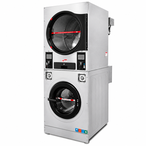 Lavadora <span class=keywords><strong>y</strong></span> Secadora Comercial <span class=keywords><strong>de</strong></span> Alta Resistencia que Funciona con Monedas, Capacidad <span class=keywords><strong>de</strong></span> 15-25 kg - Product Image 4