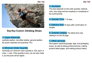 Chaussures d'escalade en caoutchouc antidérapantes durables pour hommes, à coupe <span class=keywords><strong>basse</strong></span>, pour l'extérieur, personnalisées par le fournisseur - Product Image 2