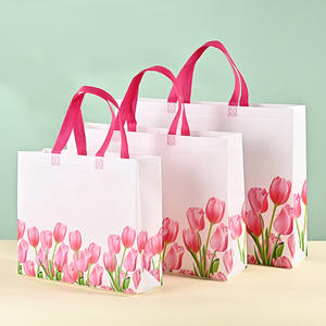 Bolsa de Compras Personalizada, Laminada, Impresa, Ecológica, Reciclable, de Lona, para Supermercado, Ropa, Regalos, con Asas, No Tejida - Product Image 6