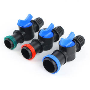 Vanne de dérivation droite en plastique de 22 mm sur mesure en gros pour l'irrigation des jardins, des serres et des terres agricoles - Product Image 3