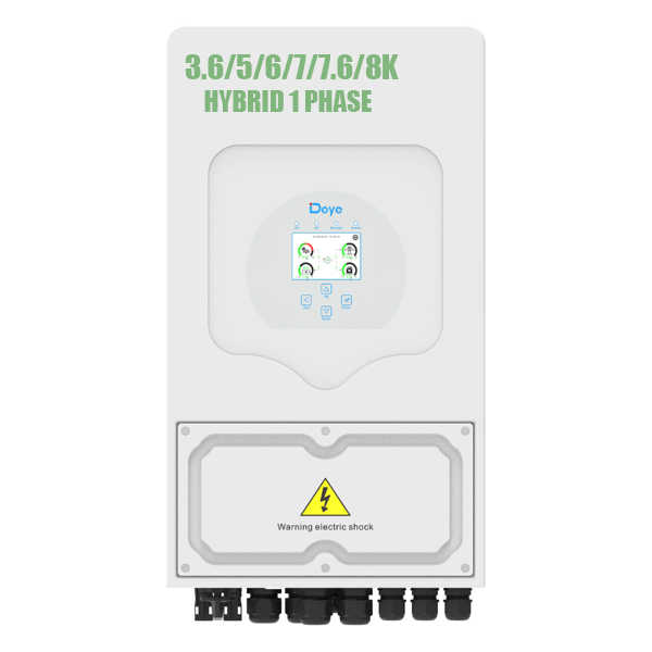 Deye Hybrid Solar Inverter SUN-8K-SG05LP1-EU 8KW Single Phase 220v Low ...
