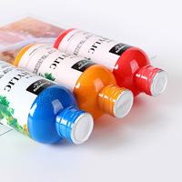 Encre encre acrylique étanche, disponible en 28 couleurs, blanc, argent et noir, 10 ml, 120G, bouteille d'encre, recharge