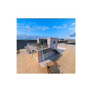 Casa pequeña prefabricada Maisons, kit de Casa de plástico <span class=keywords><strong>Plage</strong></span>, casas de vaina del Pacífico, casas de 3 dormitorios, contenedor de furgoneta, casa Carten - Product Image 1