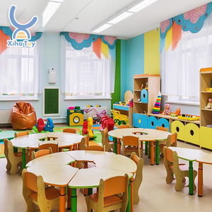 XIHA Montessori Nursery Furniture Kids <strong>Table</strong> and Chair Preschool Furniture <strong>Learning</strong> Experiences Daycare Kindergarten Classrooms - Product Image 1