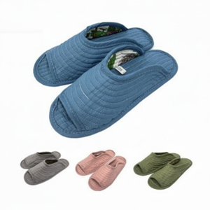 4 tipos de edredón de cornisa, zapatillas de Interior para el hogar, zapatillas Lisas para sala de estar - Product Image 1