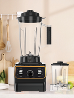 Mixeur Électrique Professionnel 2 Vitesses avec Fonction Pulse, Broyeur à Sec 2-en-1 Robuste pour Smoothies, Jus et Cuisine