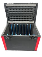 Caja de Almacenamiento Portátil de PE Económica al por Mayor para Equipos de Escenario, Estuche de Transporte Económico para Equipos y Cables de Actuación