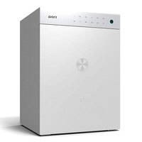 Caja fuerte de huellas dactilares con cerradura electrónica digital Caja fuerte de acero sólido Oficina Hogar Hotel Negocios Caja fuerte antirrobo