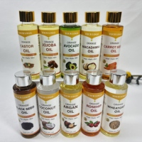 Minyak Jarak 100% Murni Alami Organik Cold Pressed Kelas Kosmetik Minyak Esensial Asam Ricinoleat Perawatan Rambut Kulit Tubuh Aromaterapi