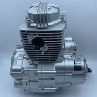 Moteur de moto complet 4 temps refroidi par air, assemblage moteur de moto Zongshen 250cc, moteurs de moto 250cc CG250 5 vitesses
