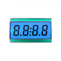 Layar LCD TN 7 Segmen 4 Digit dengan Koma, Modul LCD Berkualitas Tinggi yang Dapat Disesuaikan untuk Dispenser Bahan Bakar