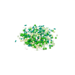 Perline Ilan Abalorios 2-4mm Tonalità Verde 25g - Product Image 2